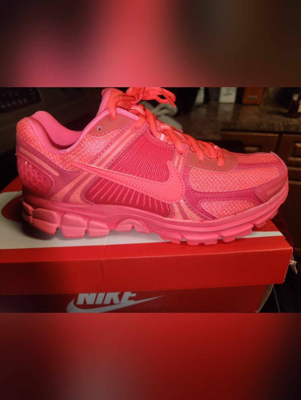 Nike Women’s Hot Pink Vomero Athletic Sneaker